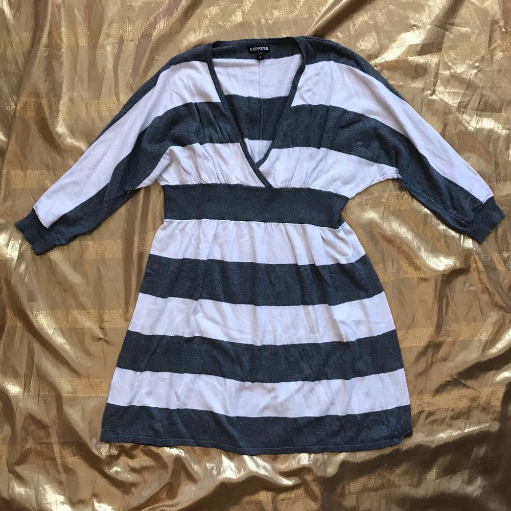 Express Striped Fashion Sweater